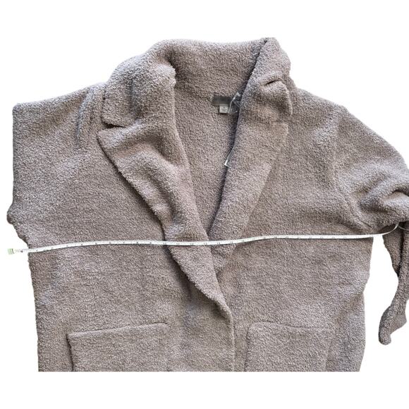 QVC Barefoot Dreams CozyChic Coatigan with Patch Pockets NWT BEACH ROCK SIZE 1X - Picture 8 of 8